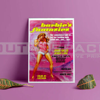 Εκτύπωση σε καμβά αφίσα Barbie's Fantasies