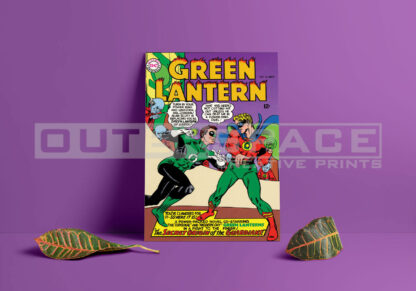 Εκτύπωση σε καμβά αφίσα Green Lantern