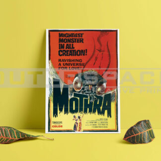 Εκτύπωση σε καμβά αφίσα Mothra